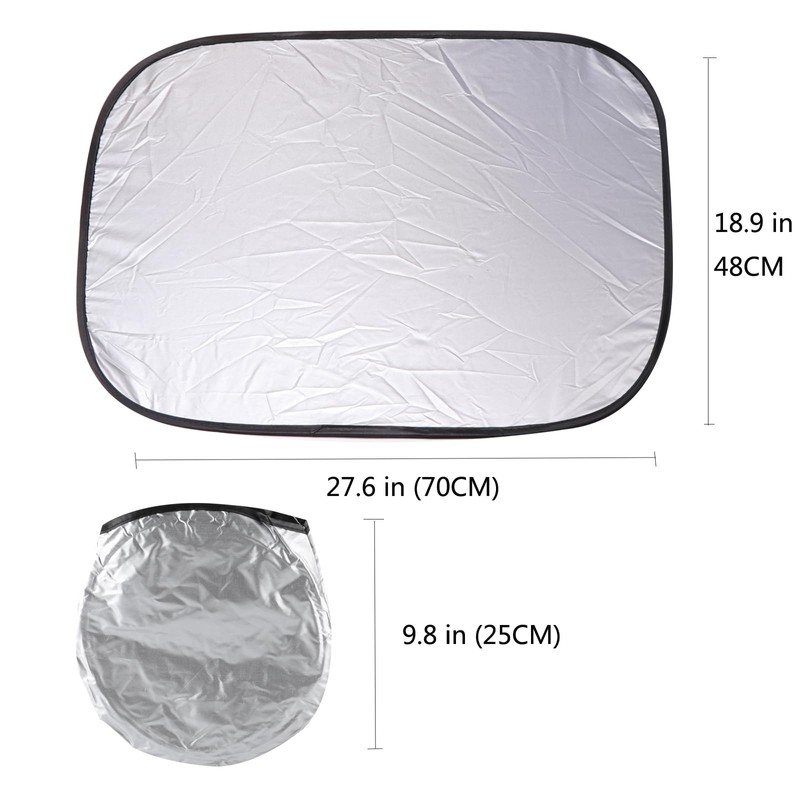 2pcs Foldable Sunroof Shade Sunshade Heat Isolate fit for Mini