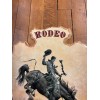 Tin Sign JUST ANOTHER DAY AT THE OFFICE Rodeo poster