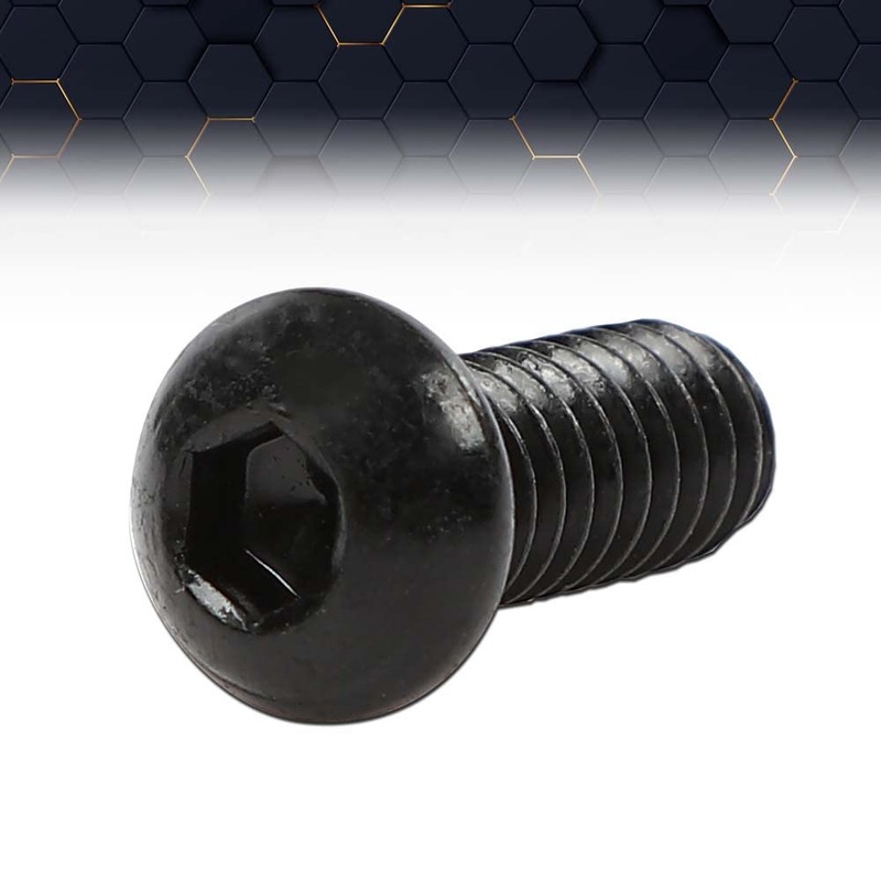 PIT66 Black 10pcs Stainless Allen Screw Bolt kit Compatible with