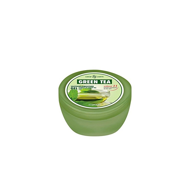 Dearderm Green Tea Soothing & Moisture Gel 10.6fl.oz/300g
