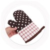 LABRIMP High Performance Oven Gloves Cotton Cloth Heat Insulation Mitts