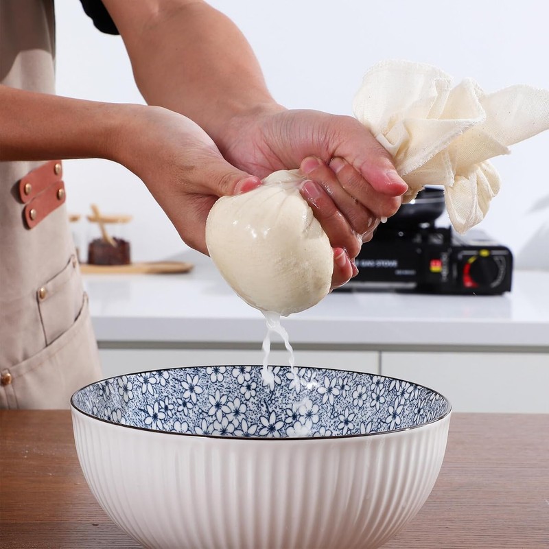 Best Reusable Cotton Cheesecloth Straining - 100% Unbleached Fine Weave