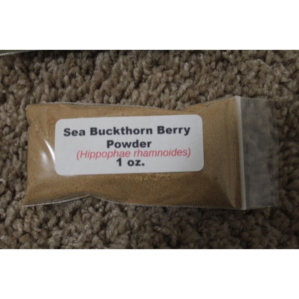 Unbranded 1 oz. (28 grams) Sea Buckthorn Berry Powder 