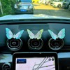 Butterfly Car Accessories, Waving Wings Dashboard Ornament, Rearview Mirror Decoration