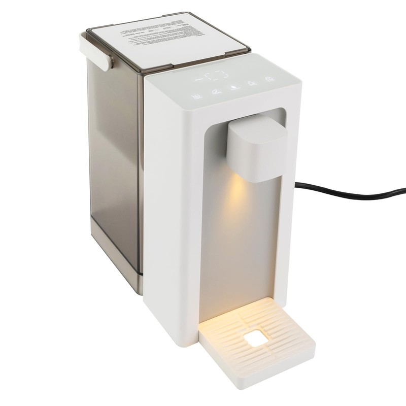 DYNAMI Instant Hot Water Filter Dispenser,1450W 3L/101.45oz Countertop Water Filter