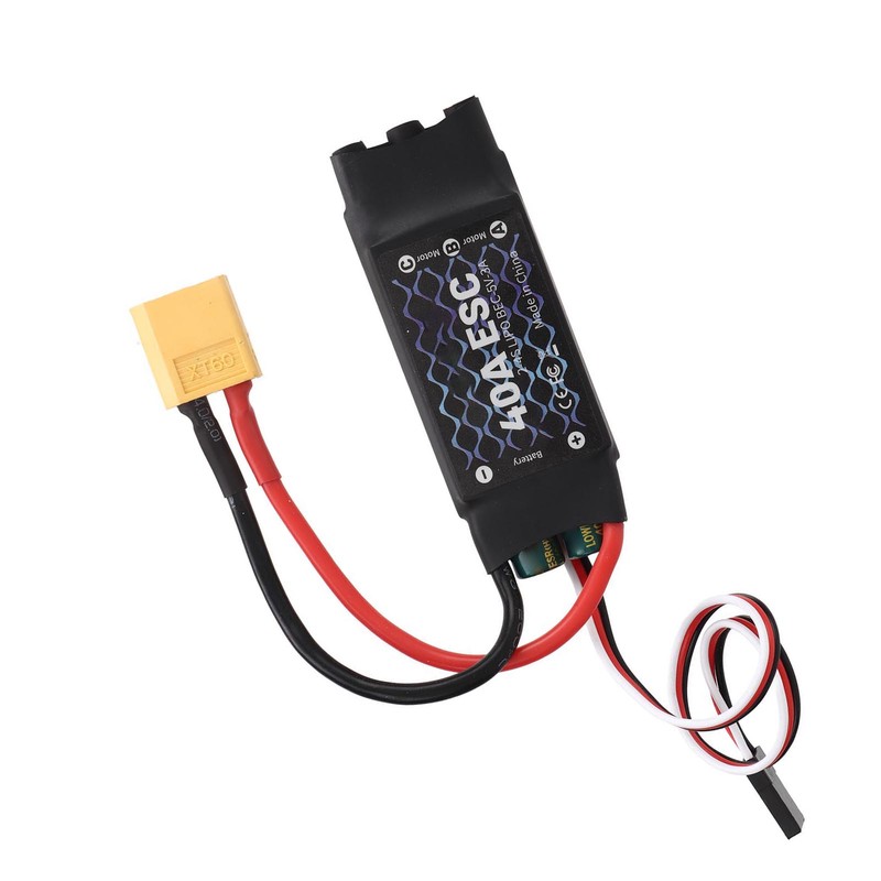 40A ESC 2‑4S Electric Speed Controller 5V 3A BEC with