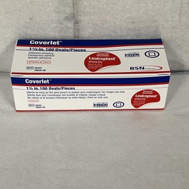 OVAL Spots Adhesive Dressing, 1 1/4" Oval, 100/Box