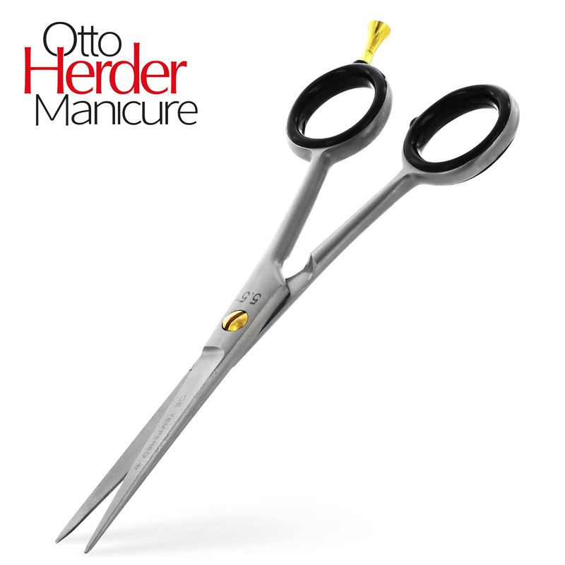 OTTO HERDER Hairdressing Scissors Extra Sharp Hair Scissors 5.5 Inches