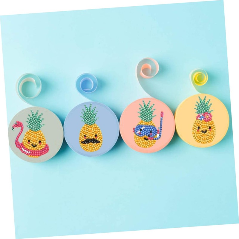 Ipetboom 10Pcs DIY Diamond Sticker Art Craft Kit for Cute