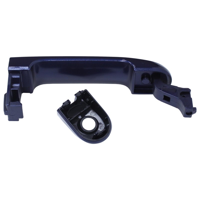 MOTOKU Blue Exterior Door Handle with Keyhole for Nissan Versa