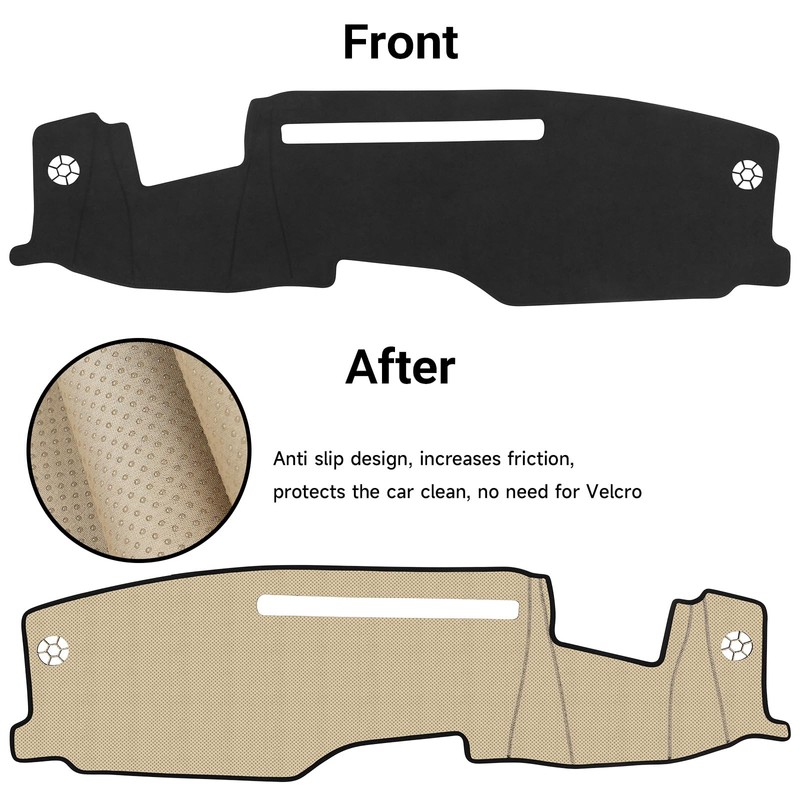 Dash Cover for 2022-2024 2025 2026 Chevy Silverado/GMC Sierra 1500