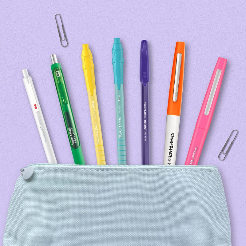 Paper Mate Flair Felt Tip Pens Medium Point (0.7mm) Assorted