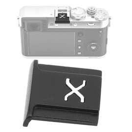 T opiky Camera Hot Shoe Cover, Compact Metal Camera with Matte Surface Protection Protective Case for Fuji X Series