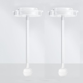 Oberni Replacement Weighted Straws for Baby Bottles OBN-2267/OBN-2367 Series, 2-Pack, Clear