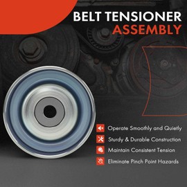 A-Premium Belt Idler Pulley Compatible with Toyota Camry, RAV4, Tacoma, Highlander, Tundra, Sienna, 4Runner, Avalon, Venza & Lexus RX350, RX350L, IS250, IS300, IS350, GS300, GS350, ES350, RC300, RC350