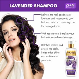 Lavender with Rosemary Extract Shampoo - Intensive Repair Shampoo - ALL Natural Herbal Shampoo - Paraben Free - Sulfate Free - Scalp Therapy -...     