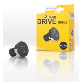 Schellenberg 60932 Garage Door Remote Control Radio Car Transmitter Smart Drive 2 Channel 868.4 MHz Open Gate from the Car