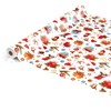 ANRO Oilcloth Tablecloth Oilcloth Tablecloth Christmas Baubles Festival Celebration Round