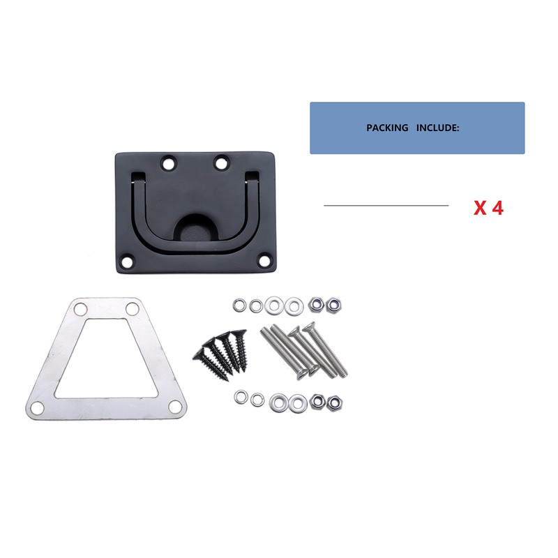 Thorn Boat Flush Hatch Lift Ring Pull Handle 3" Marine
