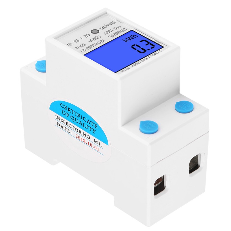 5‑32A 110‑130V 60Hz LCD Backlight Single Phase Energy KWh Meter
