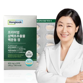 Dongguk Healthcare M&I Co., Ltd. [2-month supply] Dongguk Premium Triacium extract Macmundong 60 tablets, 1 unit / [2개월분] 동국 프리미엄 삼백초추출물 맥문동 정 60정, 1개