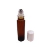 Perfume Studio® Set of Translucent Amber Glass Roll Ons with