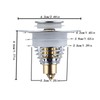 Eruceky Sink Plug, Pop Up Drain Plug, Universal Drain Plug