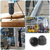 Pack of 28 Plastic Caps Screw Caps M10, 17 x