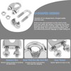 3/8" Wire Rope Clamp,10 pcs Cable Clamps 304 Stainless Steel