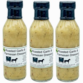 The Amish-Buggy Amish Made Dressings (3 Jars) (Roasted Garlic & Parmesan)