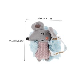 FOMIYES Gentle Exfoliating Bath Balls Set of Shower Loofah for Women Pe Mesh Back Scrubber Bath Accessories for Women