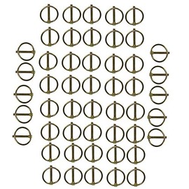 4.5mm Lynch Pins Clips Fasteners Linkage Locking Pins Tractors Trailers 50pc