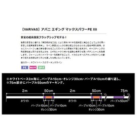 VARIVAS Line Abani Egging Max Power PE X8, 492.2 ft (150 m), No. 0.8