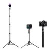 6.3ft Adjustable Tripod Stand for gimbals,phones,cameras, Extendable Height with Phone