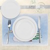 Ambesonne Christmas Place Mats Set of 4, Snowman in The