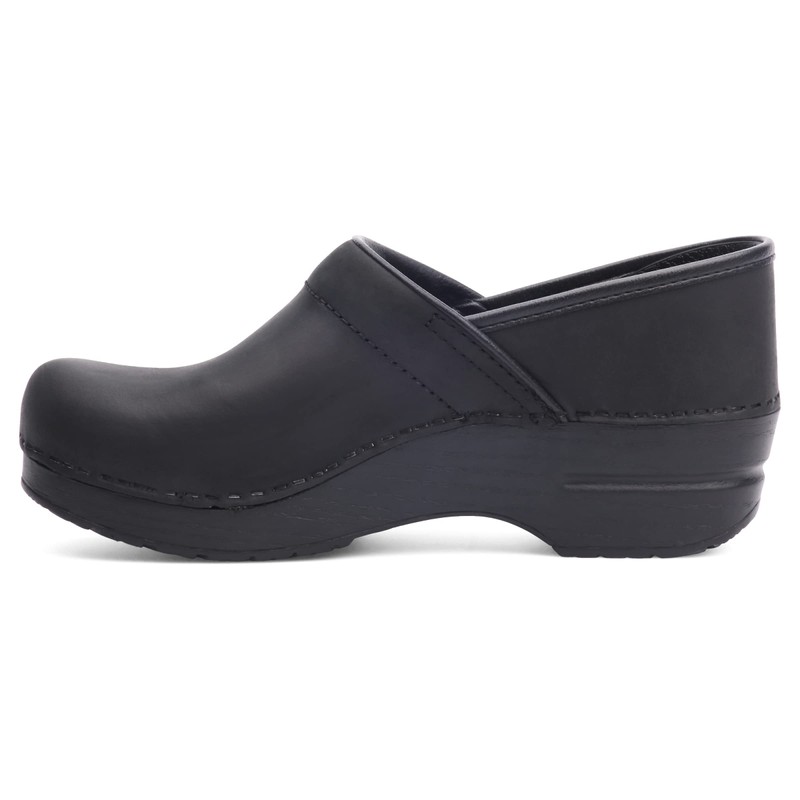 Dansko Women's Professional Black Oiled Clog 7.5-8 M US