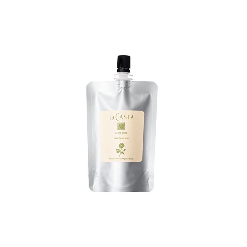 Lakaca White Rose Hair Emulsion (Refill), 3.4 fl oz (100