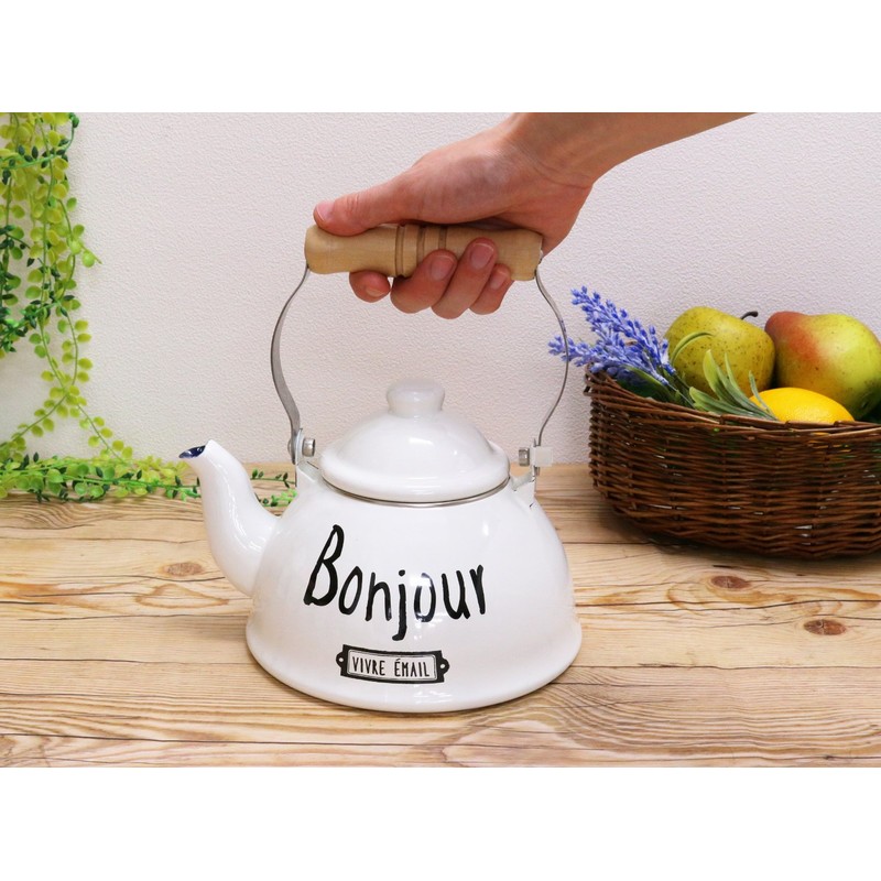 Hearth Designs VI-02 Enameled Vivre Tea Kettle