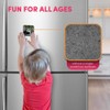 1 x Square MDF Fridge Magnet - Badger Sett Wildlife