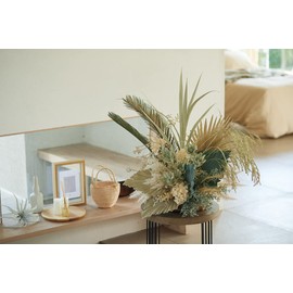 Tokyodo FG007764-017 Artificial Flowers MAGIQ Fresh Green Bouquet Purple Green L34xW30cm