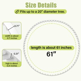 DuckcowsC 2PCS Traction Belts Climber Tree Stand Straps Replacement Straps for Lone Wolf Tree Stands Climber (61" Long)