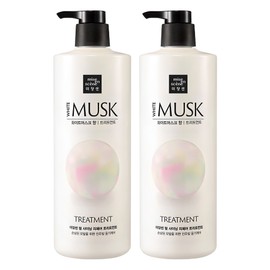 Mise-en-scène Pearl Shining Repair White Musk Fragrance Treatment, 1L, 2 pcs / 미쟝센 펄 샤이닝 리페어 화이트머스크향 트리트먼트, 1L, 2개