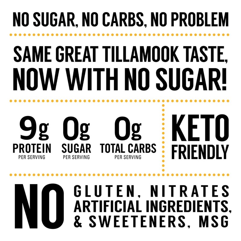Tillamook Country Smoker Keto Friendly Zero Sugar Smoked Sausages, Original,