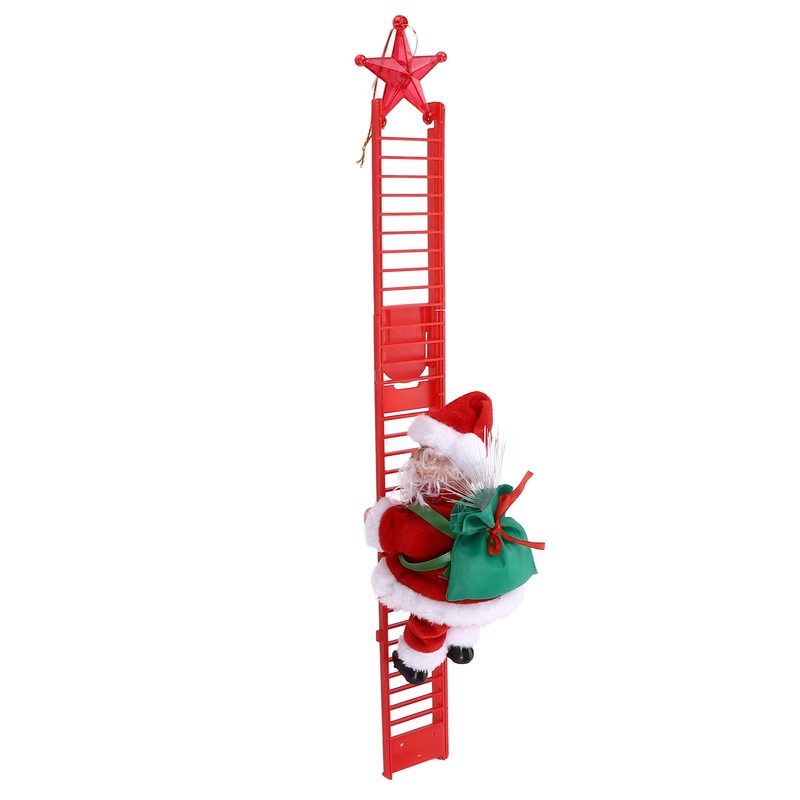 Electric Climbing Ladder Decoration Christmas Tree Hanging Pendant Festival Ornament