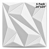 Art3dwallpanels 24" X 24" Acoustic Panels 6 Pack Soundproof Wall