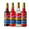 Torani Flavored Drink Syrup Soda Shop Variety Pack, Raspberry, Peach,