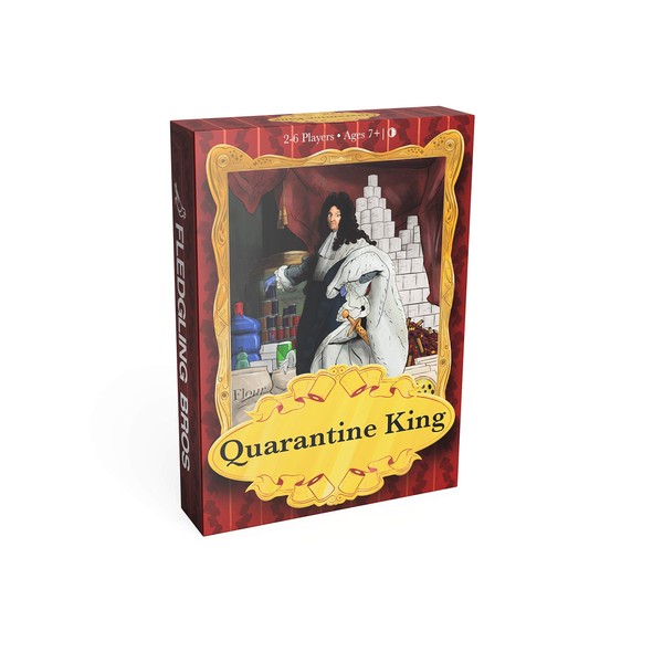 Quarantine King Card Game | Family-Friendly Party Game enjoyed by Adults, Teens, and Kids. Fun and Hilarious for Game Night!