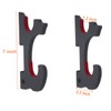 Sword Hook Wall Mount Samurai Sword Hanger Display Holder Adjustable
