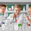Saysurey 31 Pcs Lab Glassware Set Include Measuring Beakers Cylinders