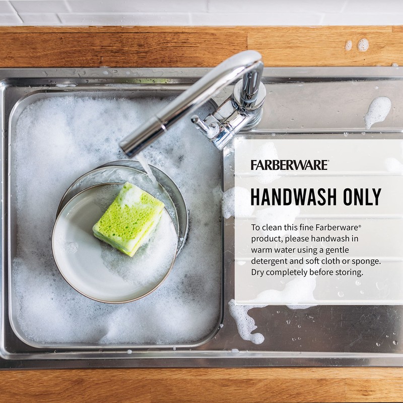 Farberware Edgekeeper 8-Inch Forged Triple Riveted Chef Knife with Self-Sharpening